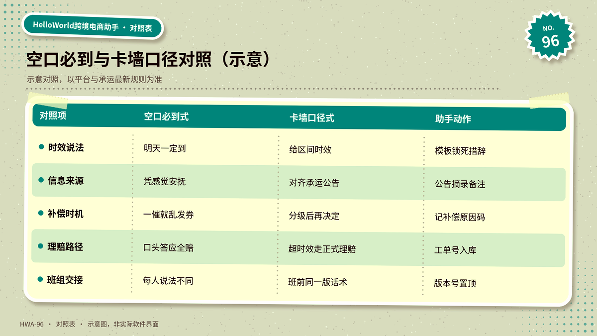 HelloWorld跨境电商助手申诉材料装订与离止对照示意