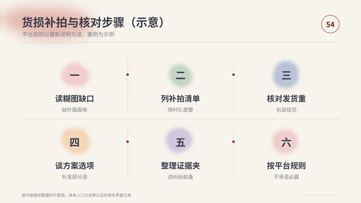 HelloWorld跨境电商助手货损补拍与核对步骤示意
