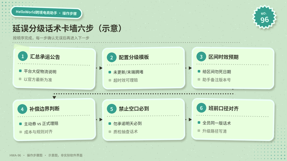 HelloWorld跨境电商助手海关退运核对与理赔步骤示意
